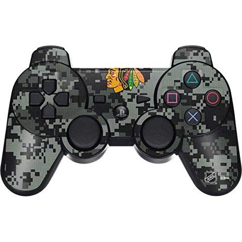 Skinit Decal Gaming Skin for PS3 Dual Shock Wireless Controller - Officially Licensed NHL Chicago Blackhawks Camo Design