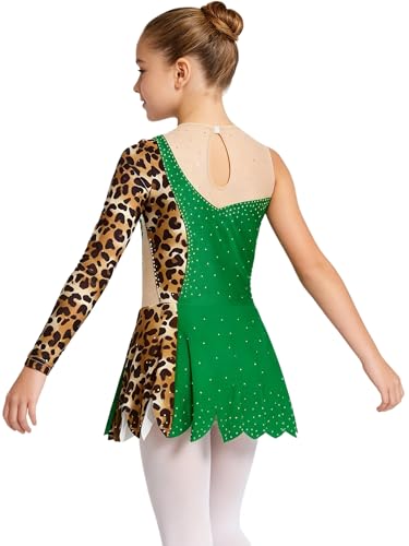 Unitard de ballet léopard pour filles parfait pour les cours de danse - 2