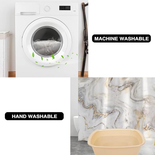 Rideau de douche imperméable tissu polyester 180x180cm vert noir