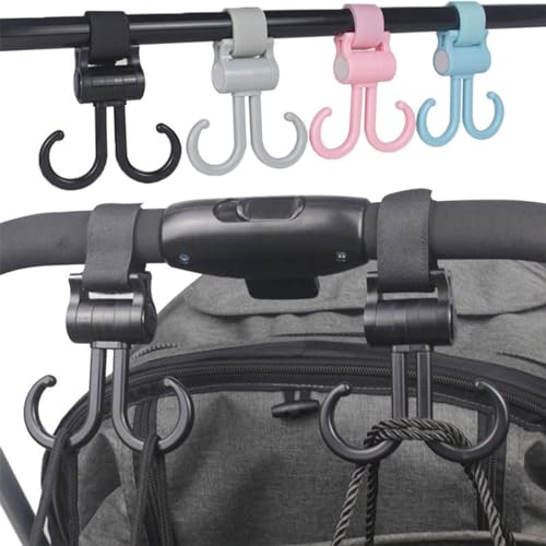 Double Hook Double Car Hook Baby Stuff Organizers Groceries Purse Hook Accessories for Mommys