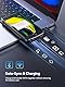 NEWDERY Akkuhülle für iPhone 8/7/6s/6/SE (2022/2020), 3200 mAh Ladehülle tragbar, wiederaufladbare Ladehülle mit erweitertem Akkupack Reise-Powerbank für iPhone 6/6s/7/8/SE (3. und 2. Generation)4,7