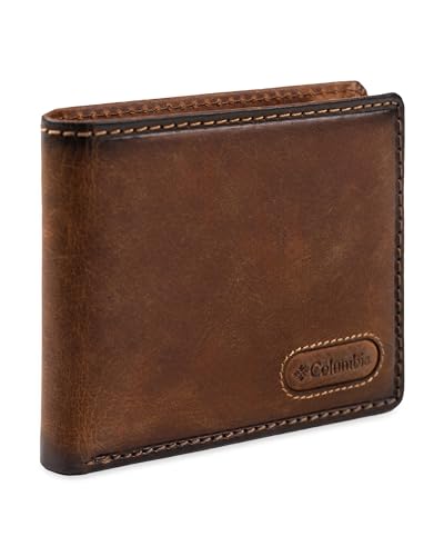 Columbia Men's RFID Slim Bifold Wallet With ID Window - Image 4