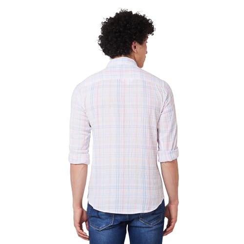 Image of Spykar Men's Slim Fit Shirts