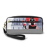 ❀Large Capacity Pencil Case Pen Bag Pouch Stationary Case Makeup Cosmetic Bag (Only Penicl Bag Included)