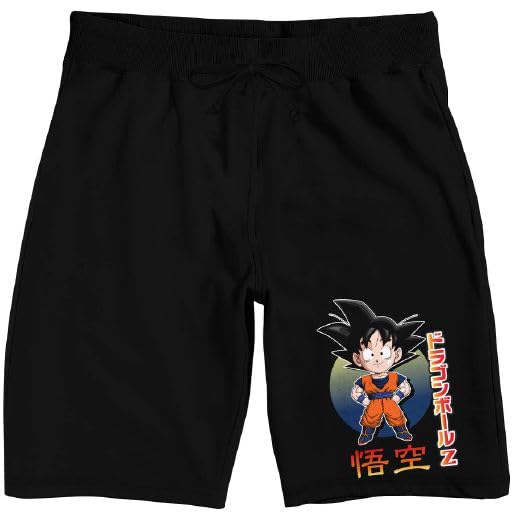 Dragon Ball Z Goku Earth Men’s Black Sleep Pajama Shorts