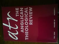 ATR: The Anglican Theological Review B00J9RJ1HI Book Cover