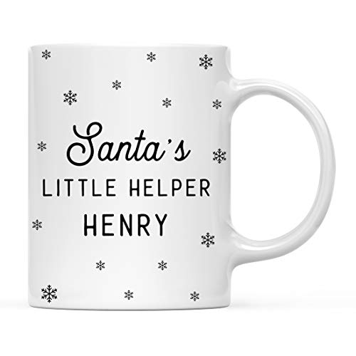 Andaz Press Personalized Name Funny Holiday Winter Christmas 11oz. Coffee