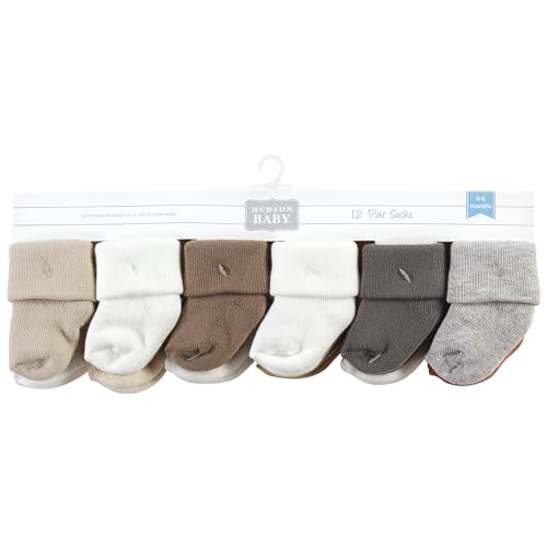 Image of Hudson Baby Girls' Basic Socks,