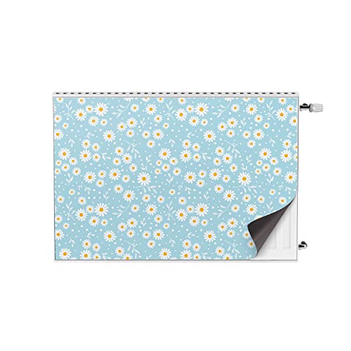 Autocollant de radiateur magnétique marguerite 90x60 - 5