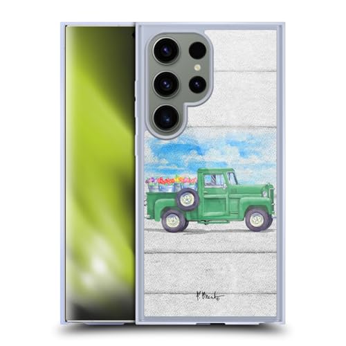 Coque antichoc militaire Samsung S24 Ultra MagSafe avec motif fleurs Paul Brent