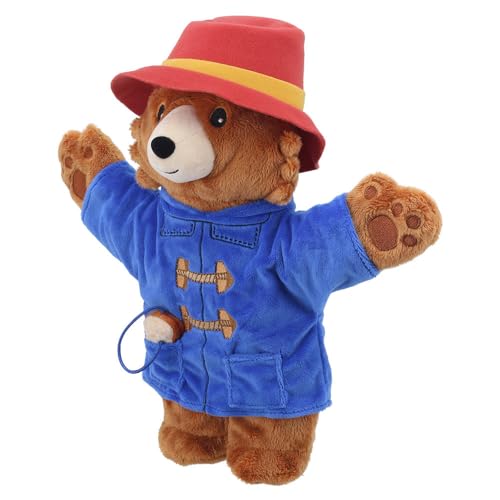 Paddington TV Plush Puppet doudou marionnette ours bleu et chapeau rouge - 2