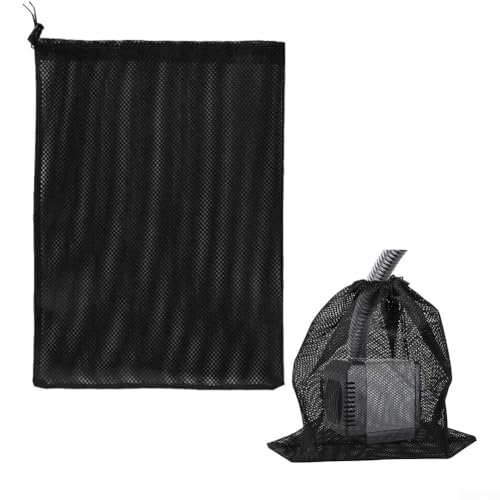 2 bolsas filtro de malla para bomba de estanque, 31x41 cm miniatura 3