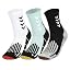 3 pairs - black, green and white