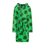 Celtic F.C. Boys Fleece Hooded Dressing Gown – Football Robe for Kids - Official Merchandise (UK, Age, 9 Years, 10 Years, Regular)