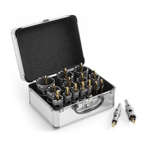 CSOOM Lot de 14 scies cloche en carbure de tungstène haute performance Cover