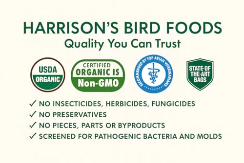 Harrison\'s Bird Foods Nuggies Treats - A Revolutionary High Potency Nuggets Treat Designed to Support Bird Health and Diet Transitions, 196g - Thumbnail 4