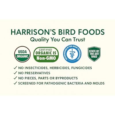 Harrison's Bird Foods Nuggies Treats - A Revolutionary High Potency Nuggets Treat Designed to Support Bird Health and Diet Transitions, 196g