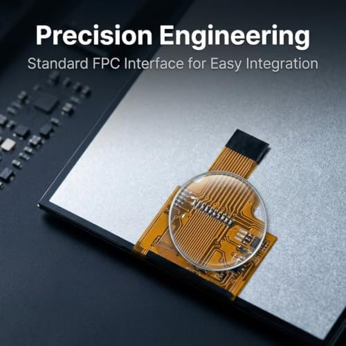 7.6 Inch 1:1 Square Flight Sim Instrument Display, 800×800 1000 Nits High Bright Ips Lcd Panel, Mipi Modular Aviation Screen For Diy Cockpit & Pilot Training Simulation Dashboards — view 5