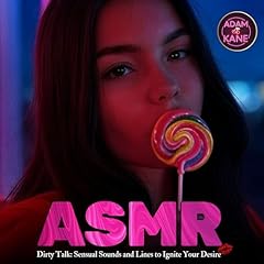 ASMR Dirty Talk Audiolibro Por Adam Kane arte de portada