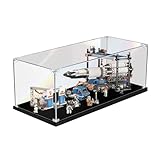 TRUSTFAR Staubdichte Acrylvitrine für LE-GO 60229 Raketenlade- und Transportzentrumsmodell, transparente Box, Displaybox kompatibel mit Le-go 60229. (kein Modell) (3 mm)