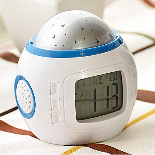 Réveil projecteur d'étoiles pour endormir bébé et éviter les pleurs - 2