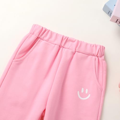 Image of YOUNGER STAR Toddler Baby Boy Girl Clothes Fall Winter Outfits Long Sleeve Hoodie Sweatshirt Sweat Pants Cotton Sweatsuits