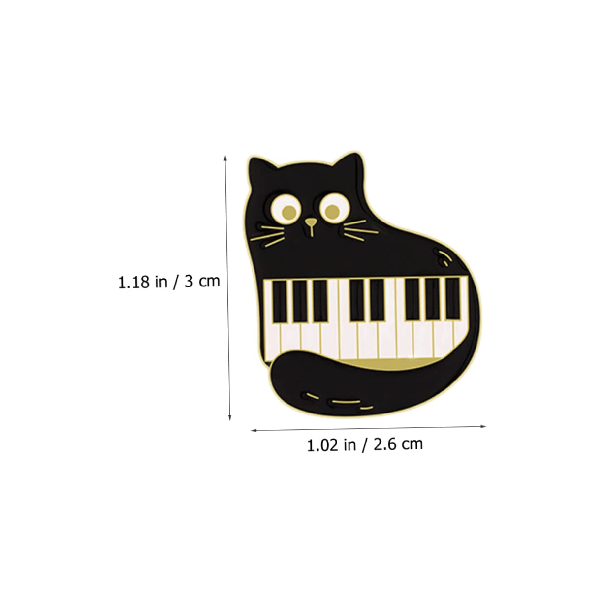Healvian Pin De Esmalte De Musical De Broches Y Accesorio Aesthetic