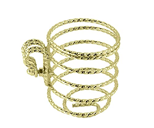 Lowrider Gold Steel Twisted Cup Holder for Bikes