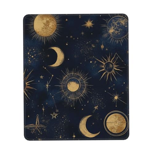 ASDJHFABKY Gaming-Schreibtischunterlage mit Sternen, Sternbilder, Schreibtischunterlage für Zuhause, Büro, Laptop, Schreibtisch, 20 x 24 cm