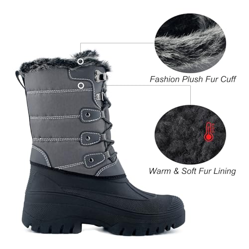 Image of Knixmax Women's Hiking Shoes Lightweight Non-Slip Climbing Trekking Sneakers for Woman Camping Backpacking Shoe