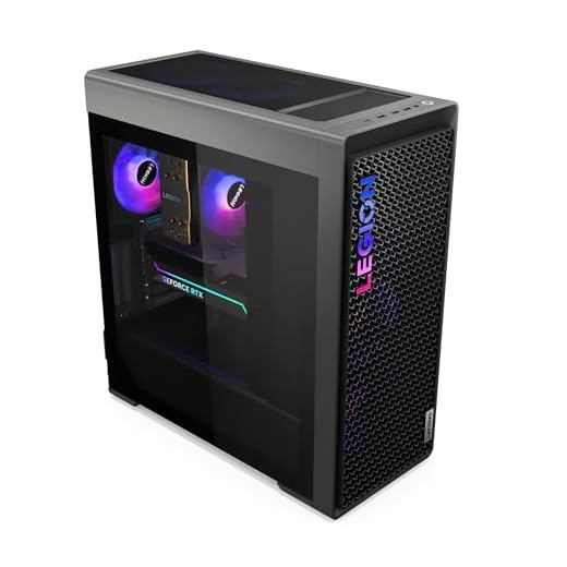 Lenovo Legion Tower T7i Gaming AI Desktop-PC | NVIDIA GeForce RTX 5080 16GB GDDR7 | Intel Core Ultra 9 285K | 64GB RAM | 2TB SSD | Win11 | Storm Grau | 34L | 2 Jahre Premium Care | 3 Monate GamePass