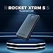 SABRENT Rocket XTRM 5 2TB Thunderbolt 5 Portable SSD, 80Gbps Connection, Up to 64Gbps Transfer, Compatible with TB4 TB3 USB4 USB 3.2 20Gbps 10Gbps 5Gbps, Rugged Aluminum and Silicone (SB-XTM5-2TB)