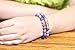 GDLKPYHS Amethyst Bracelet, Handmade Beaded Bracelet 8MM Healing Crystal Beads,Protection Bracelets,Yoga Chakra Bracelet,Bring Good Luck, Prosperity and Happiness,Women's Gifts