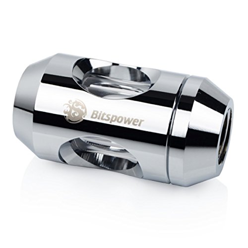 Bitspower G1/4 in-Line Filter, Silver Shining