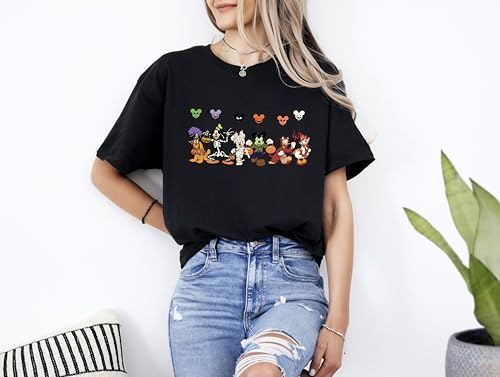 Mickey Sweatshirt, Mickey and Friends Halloween Sweatshirt, Mickey Halloween Shirt, Mickey and Friends shirt, Halloween sweatshirt, Multicolor4