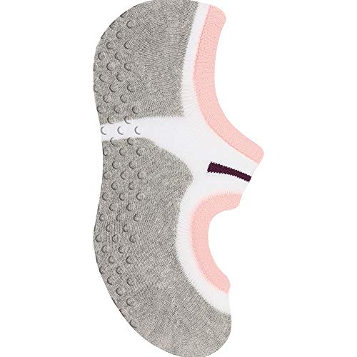 Kit com 6 Pares De Meias Pilates Feminina Selene Antiderrapante Ref7780 (34 A 38)