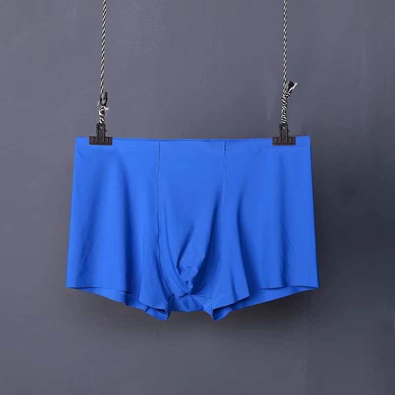 Image of GirlFriend Ultra-Soft Lycra Material Trunks for Men| Ice-Silk Seamless Men Short | Underwear | Breathable Antibacterial Boxers