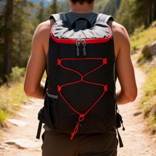 Mochila plegable deportiva 20L para senderismo y viaje miniatura 1