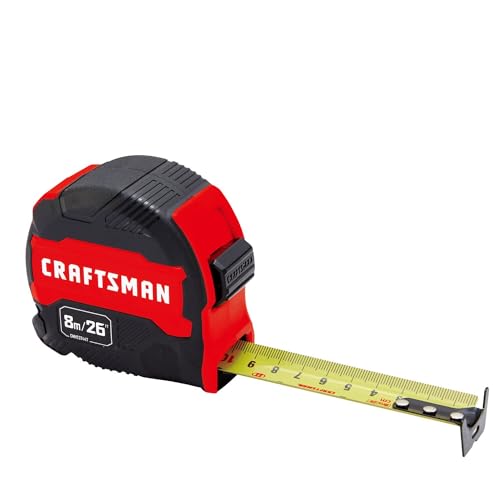 CRAFTSMAN Tape Measure, Compact Easy Grip, 16 FT (CMHT37441S)