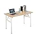 Produktbild Need Klapptisch Computertisch Schreibtisch Klassischer Klappbarer Tisch 120CM aus Holzwerkstoffen und Metallframe,Konferenztische,PC Tisch Bürotisch Esstisch für Zuhause und Büro,120 * 60CM,AC5AW