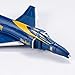 1/144 Scale United States Navy Mcdonnell Douglas F-4 Phantom II Fighter Model Alloy Model Diecast Plane Toy for Collection