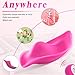 Wearable Panty Vibrators Adult Sex Toys for Women or Couples, Remote Control Clit Mini Vibrator with 12 Vibrating Modes Vibrating Panties Quite Rose Dildos Sex Machine