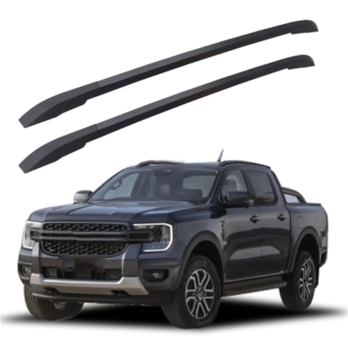 Porte-bagages de toit Ford Ranger 2023 rails de galerie noirs