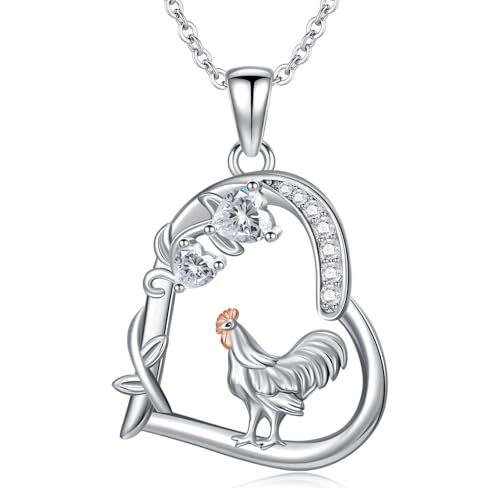 Collier canard en argent 925 le cadeau d'anniversaire maman et fille idéal