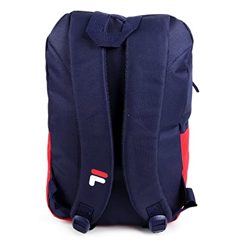 Mochila FILA Start adulto-unissex, Marinho/Vermelho, U