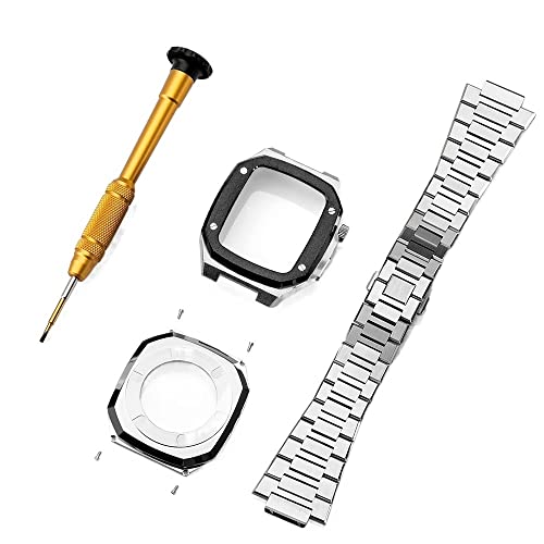 Kit de modification luxe pour iWatch avec boîtier acier inoxydable 316L résistant