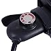 COSTWAY 1350W Indoor/Outdoor Electric BBQ Grill, Black