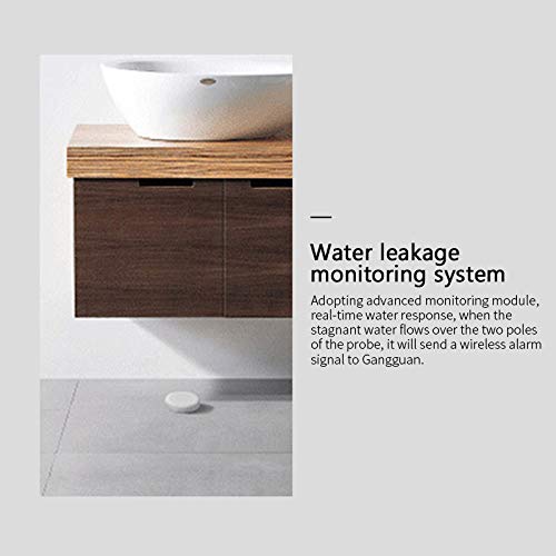 Siłownik liniowy, Czujnik powodziowy Smart Water Detector Inteligentny życie APLIKACJA Alarm związany z pracą bramy Tuya(3pcs)