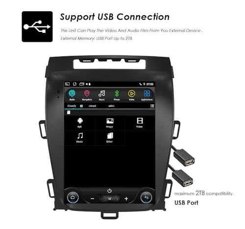GPS Android 13 Opel Zafira C 2+64 Go écran tactile