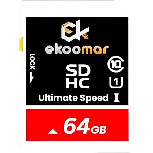 Ekoomar Card - Class 10, High-Speed Memory Card with 100MB/s